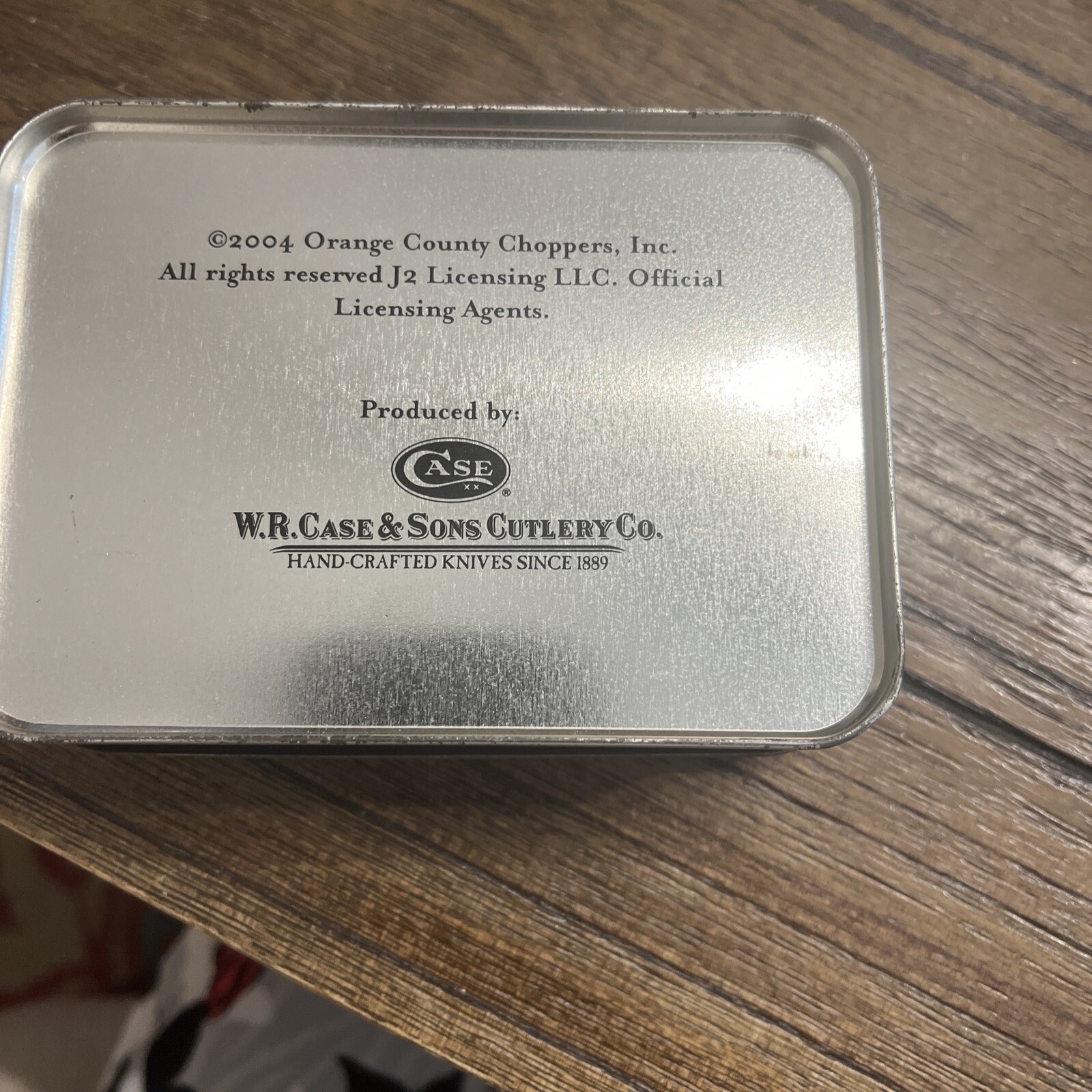 Case XX Orange County Choppers Knife w/Tin 2 eBay