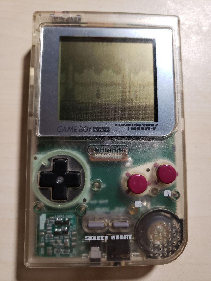 ゲームボーイポケットスケルトン ゲームボーイポケットgame boy poketスケルトン透明本体 - メルカリ