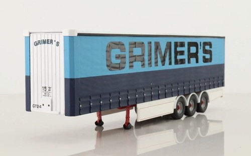 Corgi; DAF XF Curtainside Trailer Only, Grimers Transport Ltd; V Good Unboxed - Picture 1 of 1