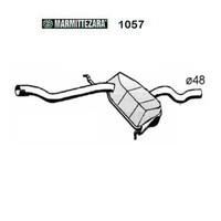 Zentraler SchalldäMpfer Fiat Tempra - Typ - Lancia Dedra Zara FüR 7657903