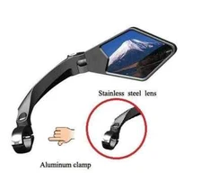 Hafny HF-MR085 360deg  Adjustable Bicycle Handlebar Grip Rearview Mirror - Left