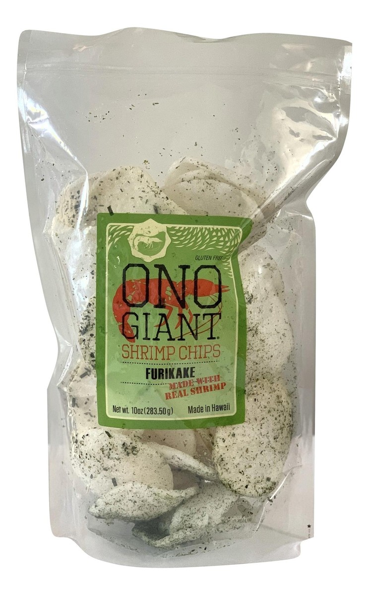 Ono Gourmet Hawaiian Giant Shrimp Chips with Furikake XL | eBay