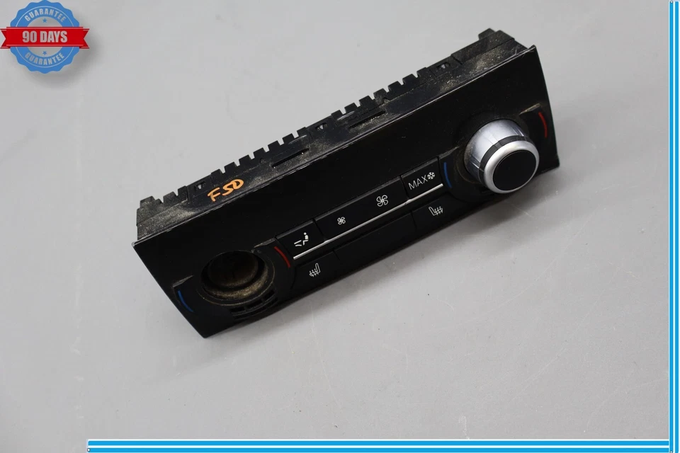 12-17 BMW 750Li 750Li Xdrive Rear HVAC AC Climate Temperature Control Panel Oem - Image 2 of 4