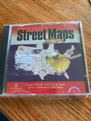  New Sealed Swift Platinum - Precision Street Maps USA - Windows PC Cracked Case