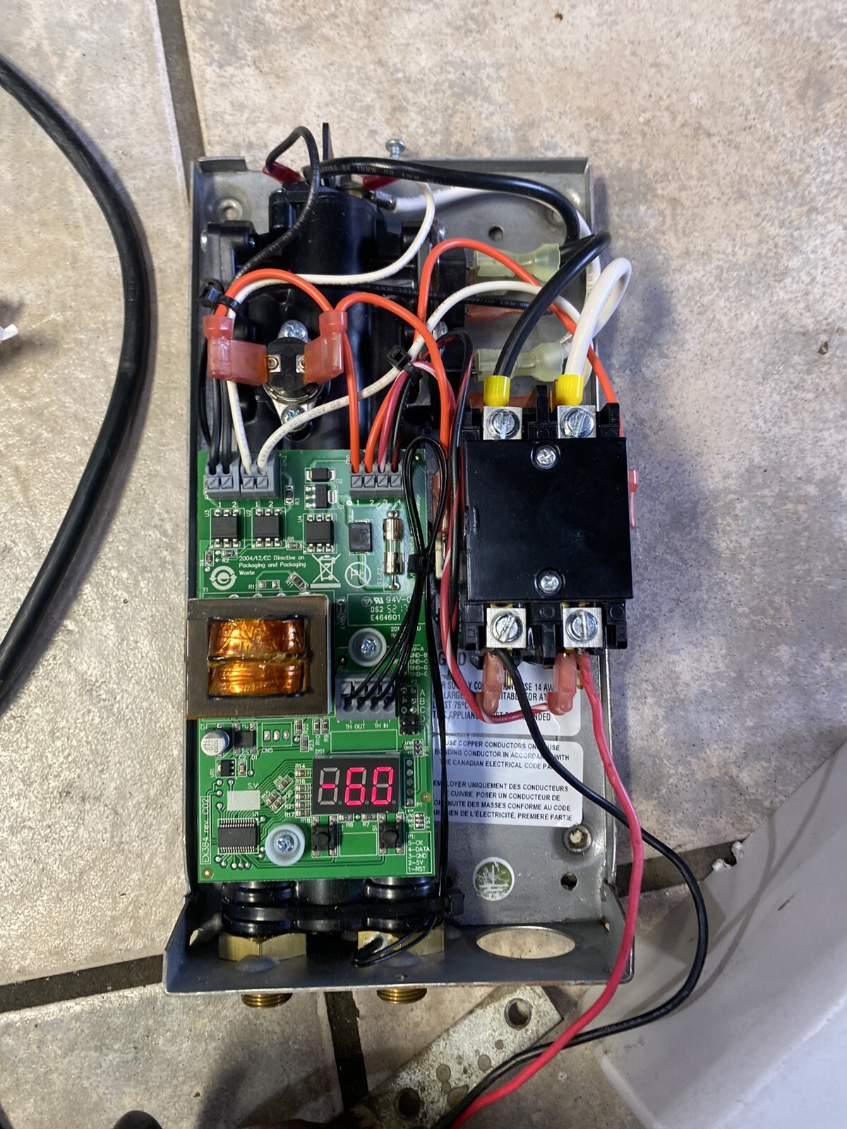 Eemax Spex1812t 120Vac, Electric Tankless Water Heater, Undersink