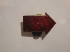 1955 Mille Miglia car badge with Johnson foot