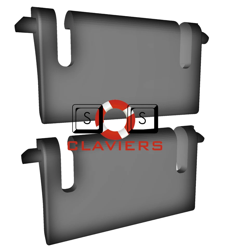 Sharkoon SKILLER MECH SGK5 Tastatur Ersatz Neigungsbein Ständer Fuß - Bild 2 von 3