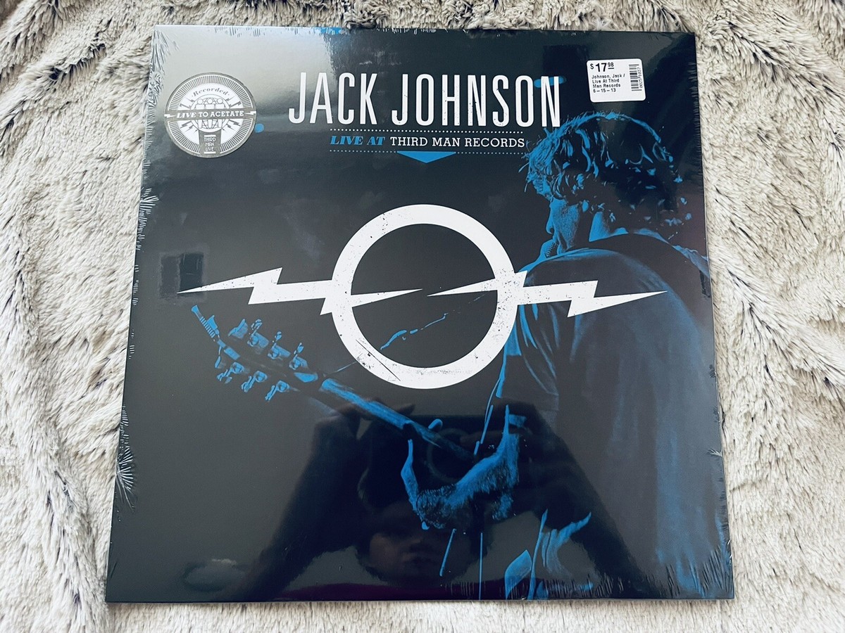 Jack Johnson - Live At Third Man Records 180G SEALED NEW VINYL | eBay