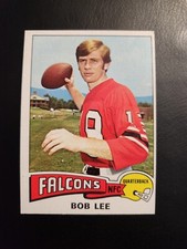 BOB LEE 1975 TOPPS  #189 FALCONS QB