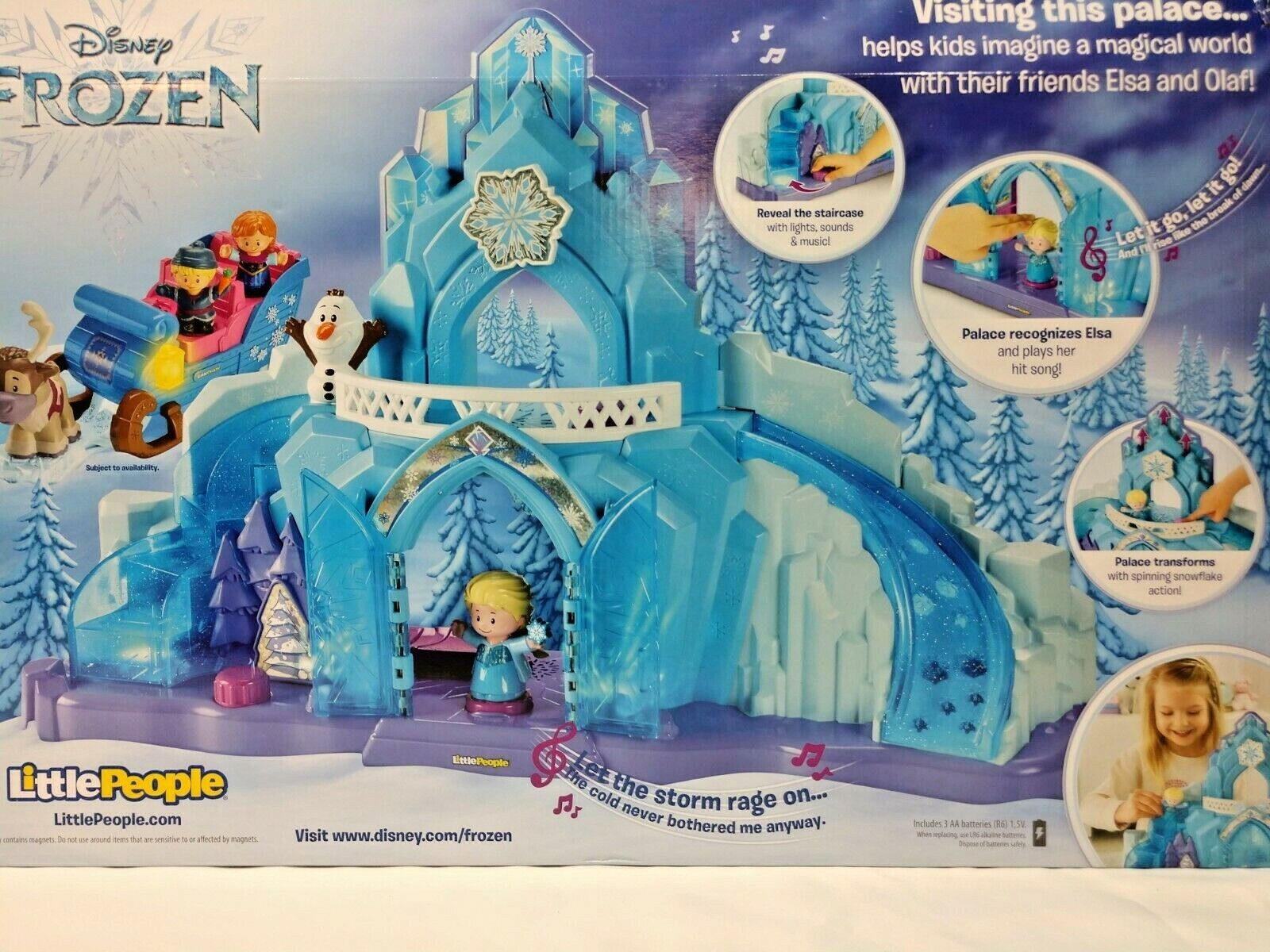 fisher price elsa ice palace