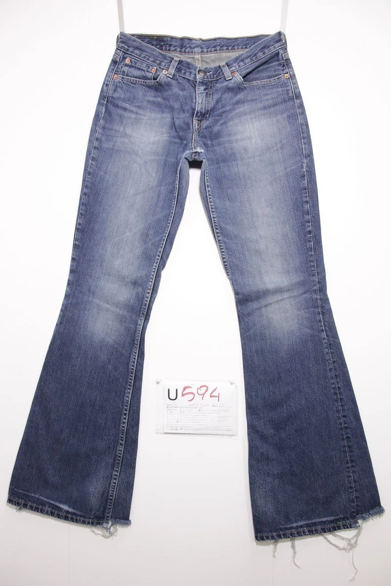 Levis 544 flare bootcut boyfriends jeans used Cod.U594 size 43 W29 L34 women