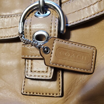 極美品✨vintage COACH handbag leather y2k COACH Vintage Y2K Legacy Purse Black Luxury Leather Handbag