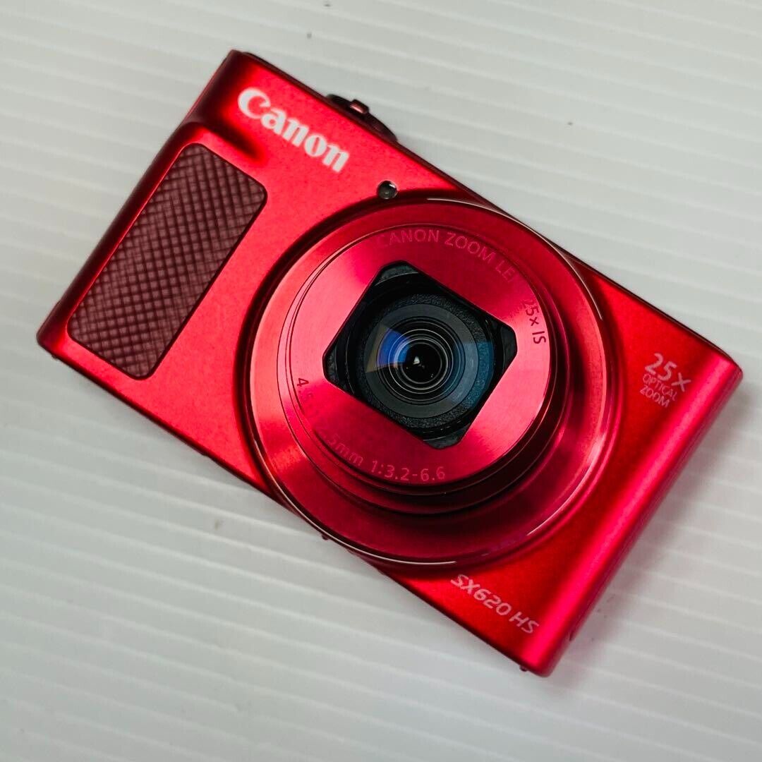Canon PowerShot SX620 HS Red 20.2MP Compact Digital Camera Canon PowerShot SX620 HS Red 20.2MP Compact Digital Camera