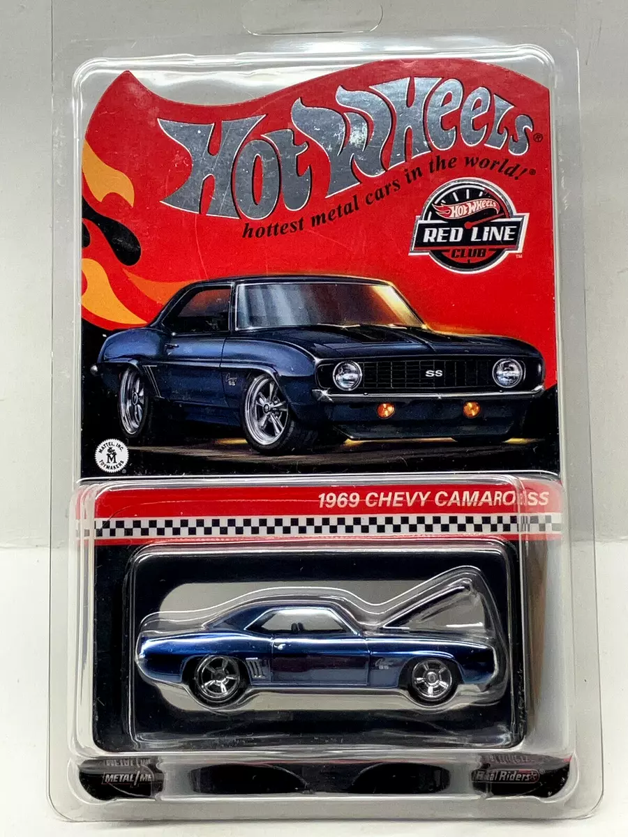 Hot Wheels 2023 RLC Red Line Club 1969 CHEVY CAMARO SS