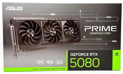 【新品】ASUS RTX5080 PRIME-RTX5080-O16G ASUS PRIME GeForce RTX 5080 16GB GDDR7 OC Edition PRIME