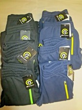 New C9 Champion Boy's Athletic Tec Fleece Pants XS S L or XL Navy or Black