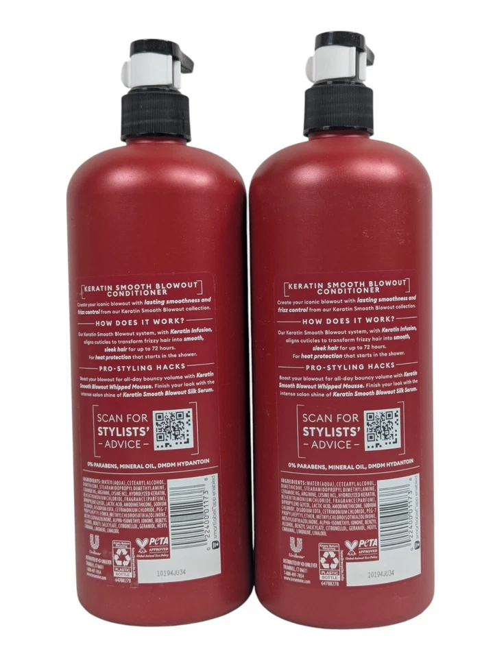 Tresemme - Blowout Keratin Infusion - Conditioner - 28 oz - 2 Pack - Image 2 of 4