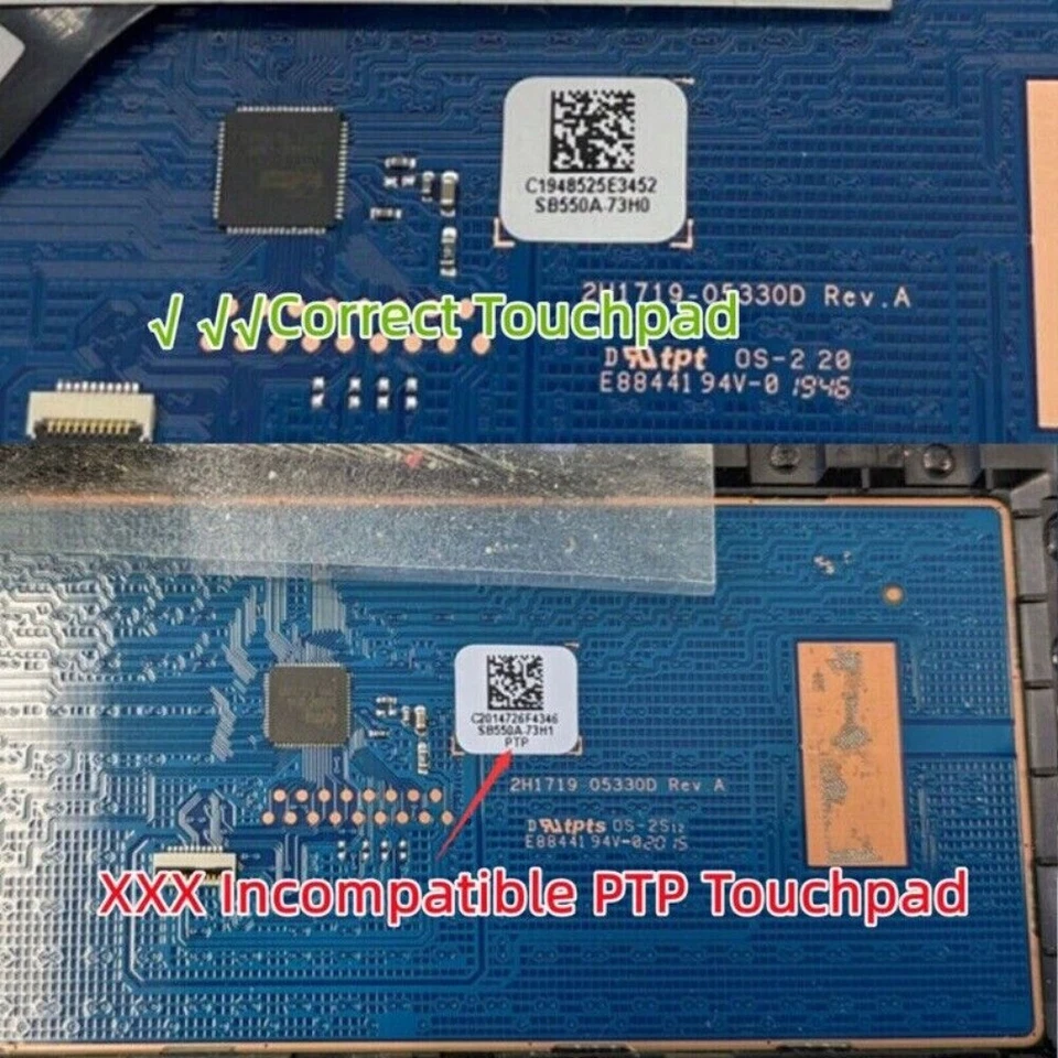 Nuevo HP 17-BY 17-CA 17-BY0026CY 17-BY3613DX Estuche con Apoyamanos Teclado Sin Retroiluminación EE. UU. Foto 4 de 4