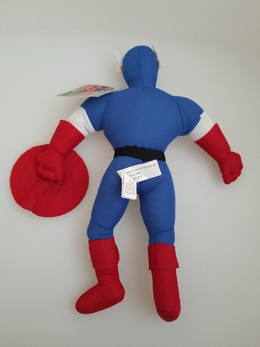 Captain American Plush 13" - Picture 2 of 7