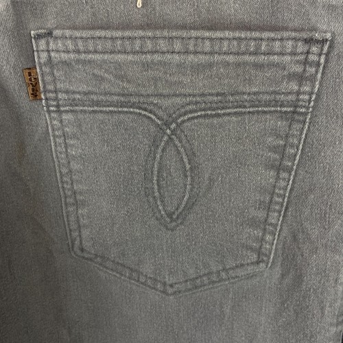 Levi's Mens Action Jeans W34 L31 Grey Mid Rise Straight Fit Bronze Tab Zip Fly - Picture 13 of 18