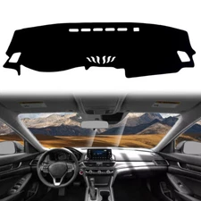 Dashboard Pad Dash Cover Mat Avoid sunlight Pad Black for Honda Accord 2018-2021