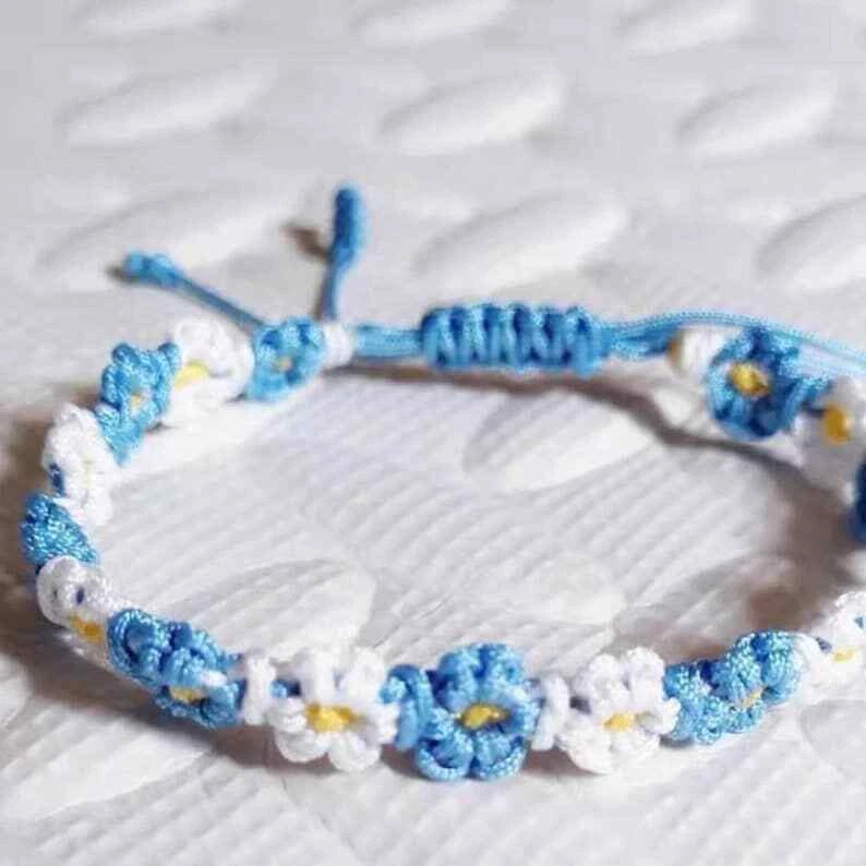 Flower friendship bracelet online