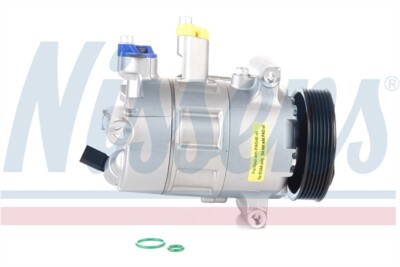 Nissens 890607 Compressor, Air Conditioning for Audi Cupra Man Seat Skoda VW
