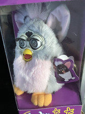 VINTAGE FURBY TIGER 1998 GREY NEW