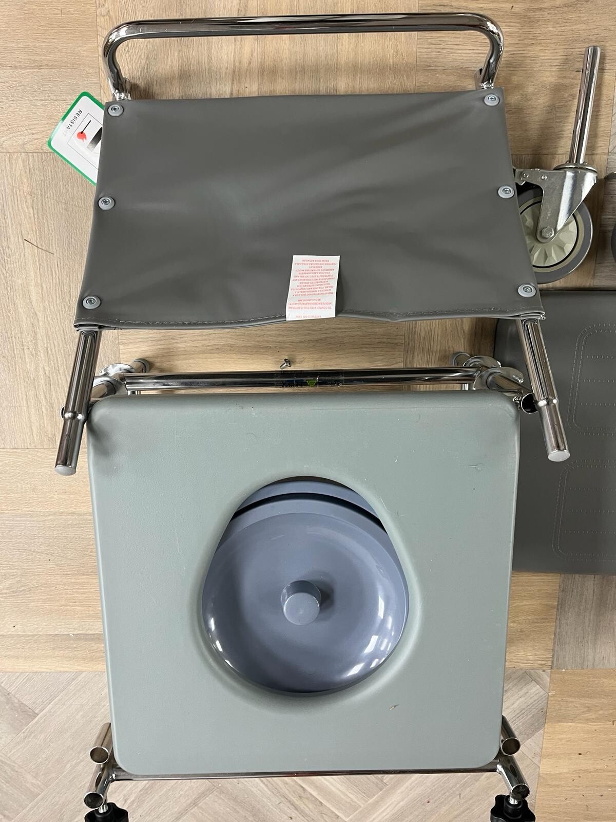 NRS Healthcare M66119 Wheeled Commode Shower Chair eBay