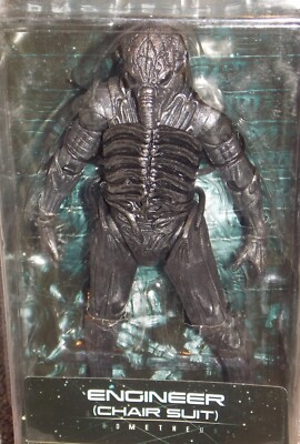 2012 NECA Prometheus Engineer Chair Suit Movie Action Figure New