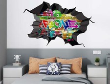 Graffiti Personalized Custom Name Wall Sticker Decal WP289