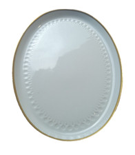 Vintage Kahla Oval Serving Dish Made In GDR Germany Democratic Republic 13"