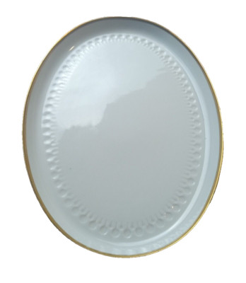 Vintage Kahla Oval Serving Dish Made In GDR Germany Democratic Republic 13''
