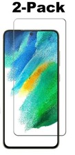 2-Pack Clear Tempered Glass Screen Protector for Samsung Galaxy S21 FE