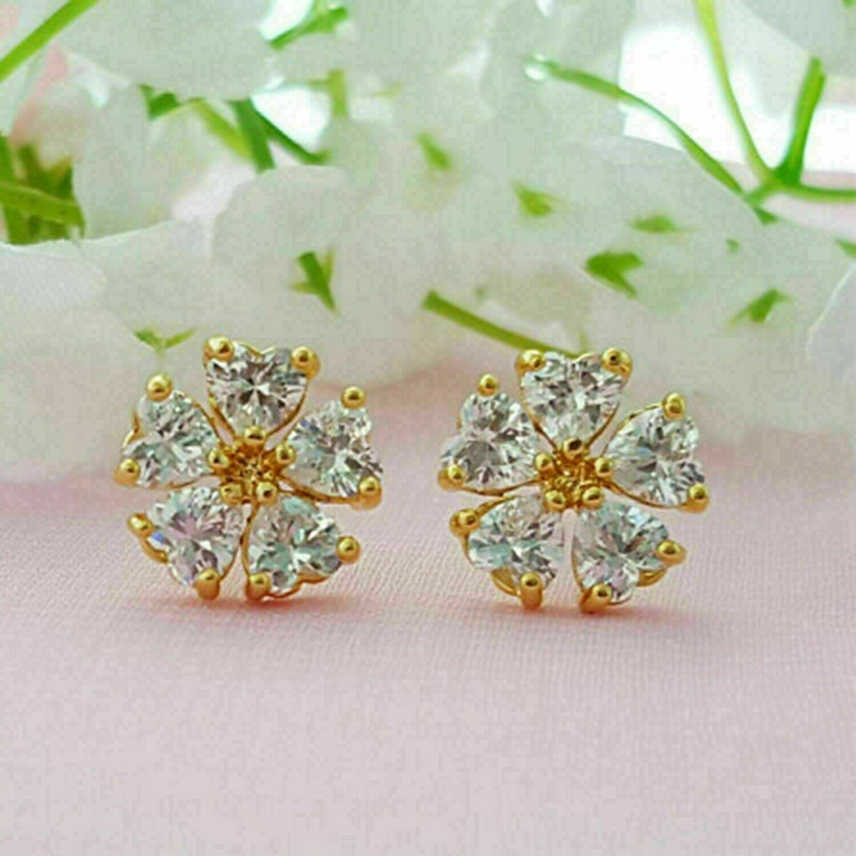 【HYERES LOR】24FW★ Essence Lab Diamond  Earrings 10K 0.5 CTW 4 Prong Stud Earrings – Lafonn