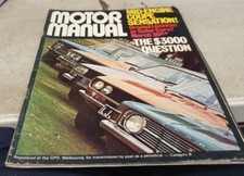 Mar 1973 Motor Manual Magazine VW TYPE 3 Fiat X1/9 240k CORTINA Mazda