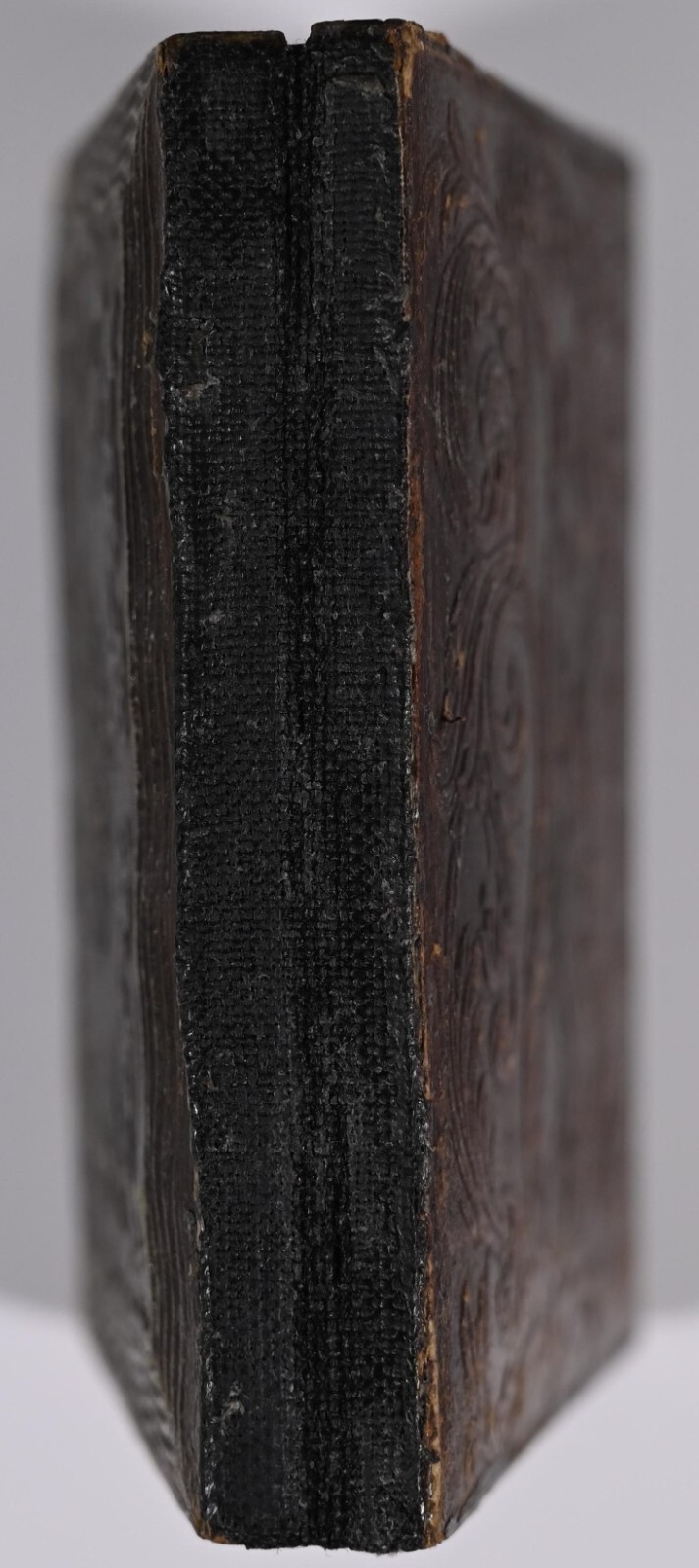 1/6TH PLATE CASED DAGUERREOTYPE CIRCA 1850s LADY IN DRESS HAND-TINTED IDENTIFIED — additional view