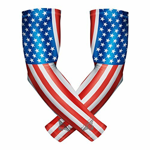 Compression Arm Sleeve – Moisture-Wicking, Mexico Flag Design, Youth Large Size