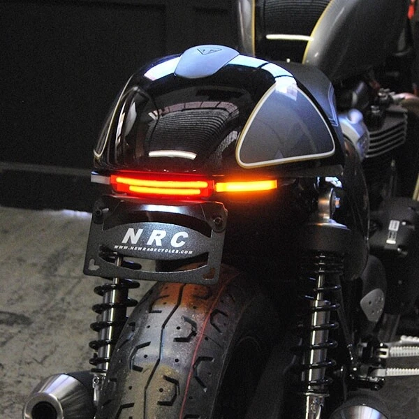 Luces de señal de giro LED y eliminador de guardabarros NRC Triumph Street Cup Foto 2 de 3