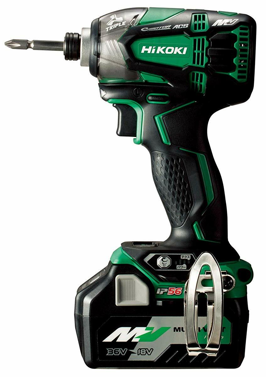 NEW HKOKI WH36DA(2XP) Cordless Impact Driver 36V Multi-volt Rechar 