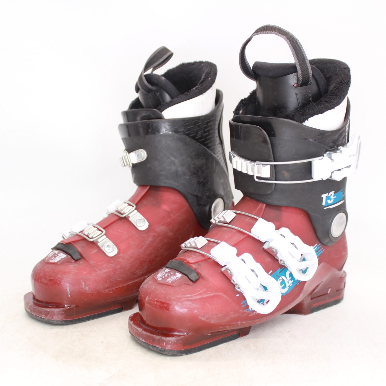 Scarponi da sci Salomon T3 Junior taglia 4 5 Mondo 22 5 usati