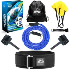 3 Ways to Use Swim Tether Stationary Swimming Training Belt,Swim Equipment Ki...
