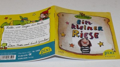 Pixi Buch. Janosch. Ein kleiner Riese.  Serie 159. Nummer 1420