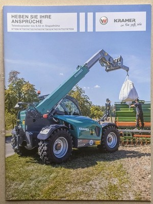 Kramer Telehandler up to 9.50 m Stack Height Brochure Tractor Tractor Bulldog 