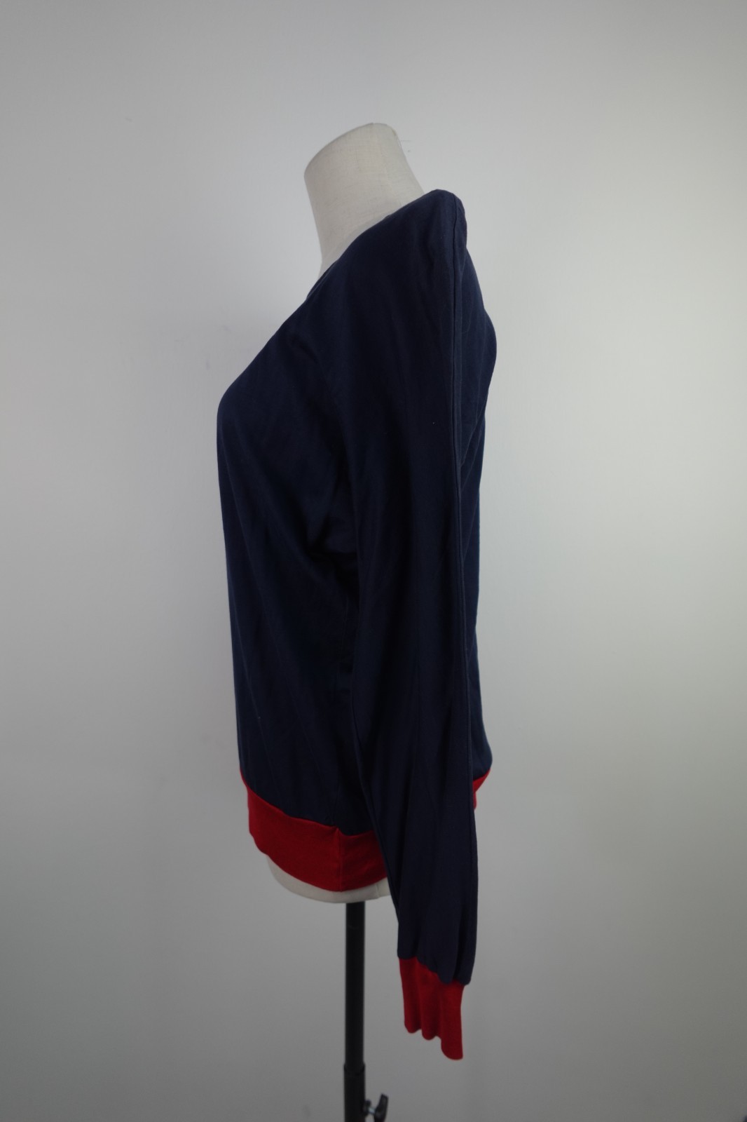 Valentino Oversize Sweater Woman Size 40 Casual Vintage Cotton thumbnail 6