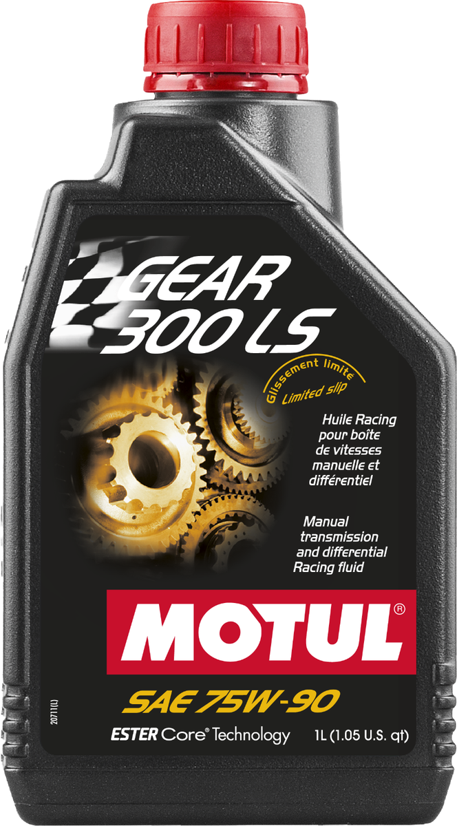 MOTUL GEAR300 LS 1本 Motul Gear 300 Ls 75w90 Limited Slip Differential /102686 (105778