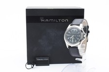【N mint】 Hamilton Khaki Automatic Field King Black Military Style Watch H644550