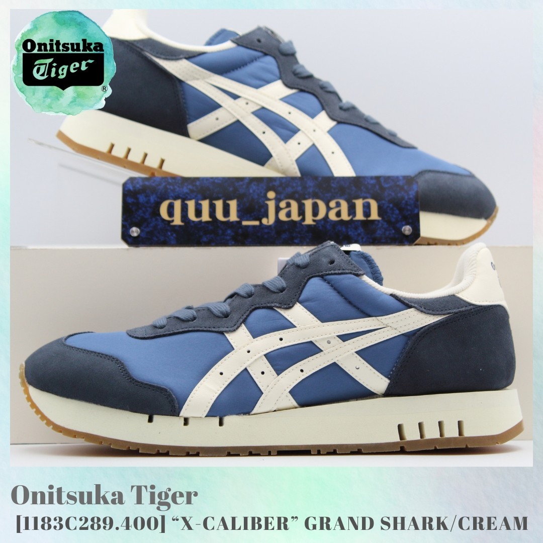 ★ Onitsuka Tiger X-CALIBER 1183C289-400 Unisex GRAND SHARK / CREAM
