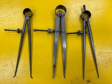 Vintage Lufkin Rule Co. Divider caliper Made In USA & 2 others Mork? Lot of 3