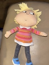 Charlie & Lola 8” Soft Toy Lola Doll Talking 2005 (See Description)
